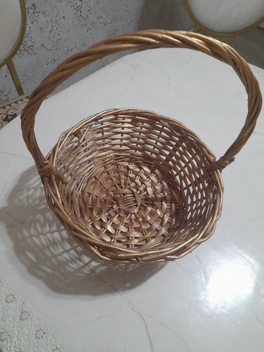 Плетёный корзинки.