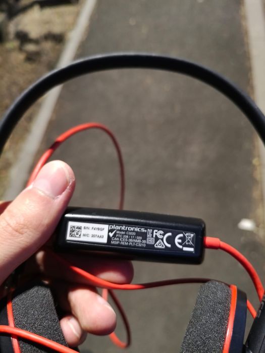 Наушники Plantronics USB б/у