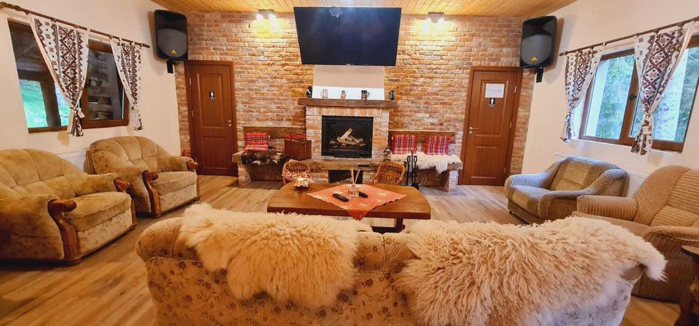 Cabana de Inchiriat Stana de Vale,jacuzzi,sauna,ciubar,semineu,munte