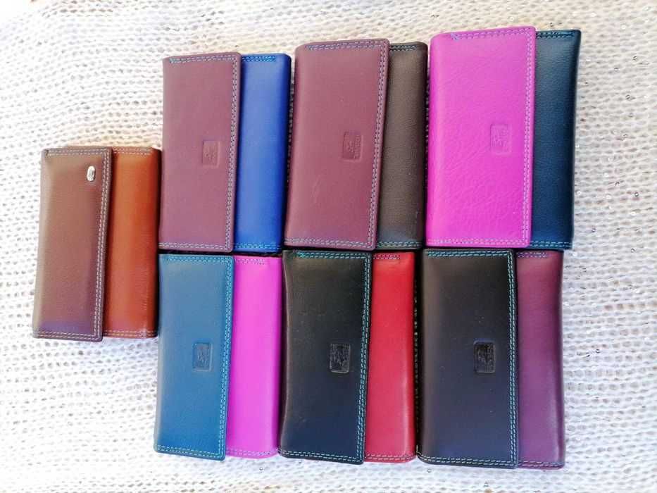 Дамско портмоне класик от естествена кожа