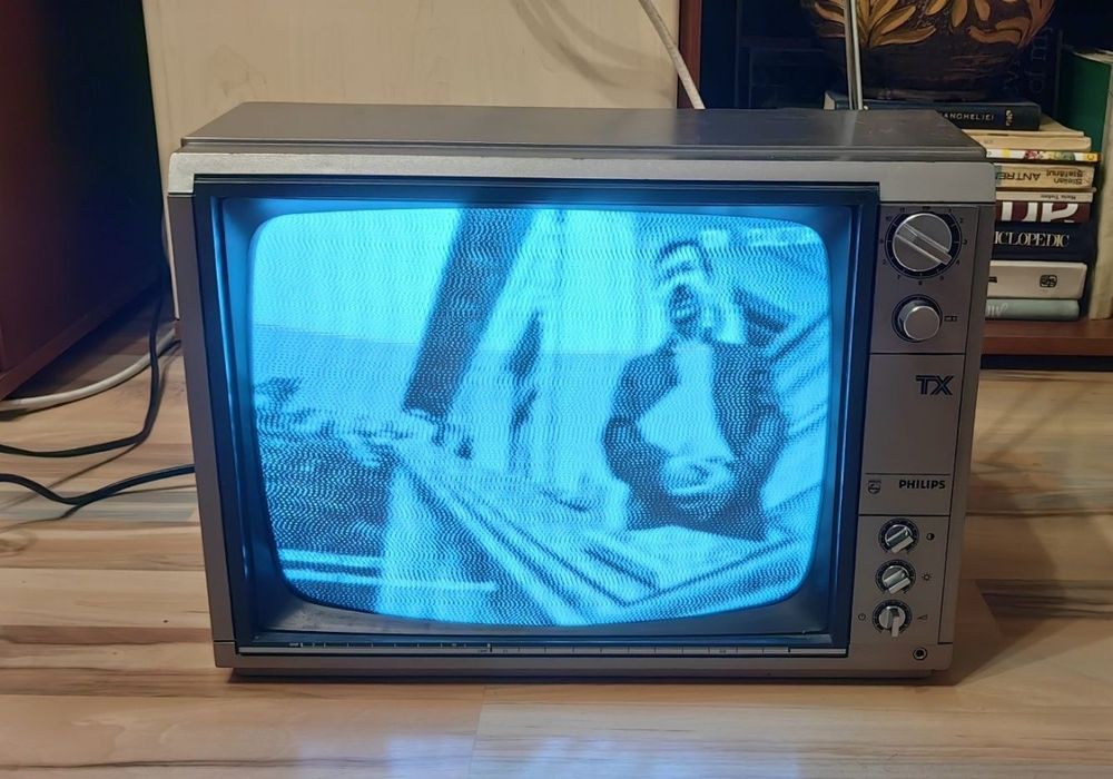 Televizor Philips TX TV retro vintage de colecție anii 70 80