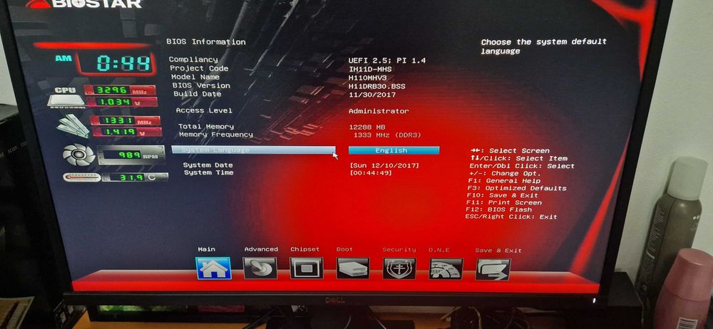 Kit pc 1151 cpui5 7400 12gb ddr3