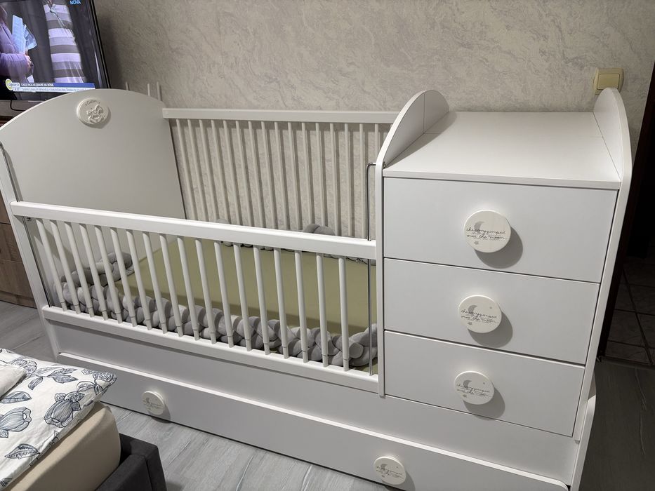 Трансформираща бебешка кошара Cilek