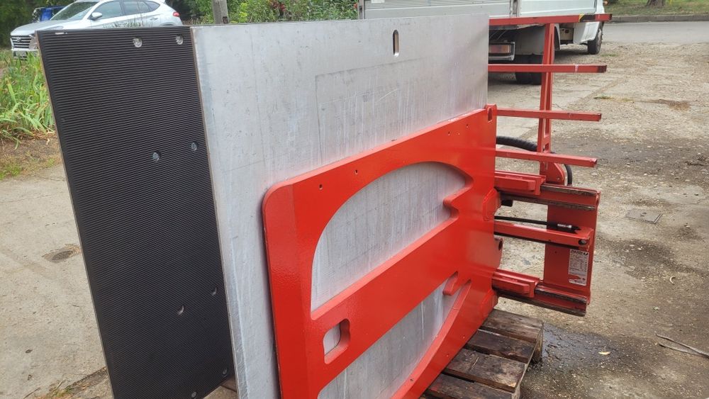 Cleste hidraulic baloti clamp brate atasament presa stivuitor