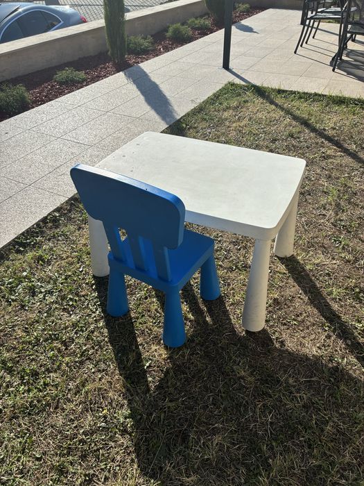 Комплект маса + столче IKEA MAMMUT