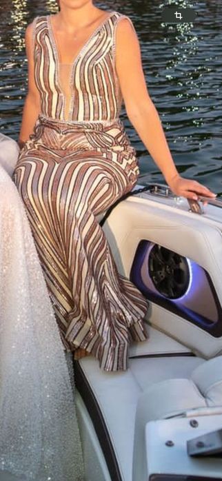 Rochie de ocazie Aurie