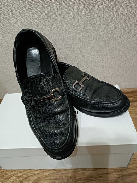 Кожаные туфли 40 размер