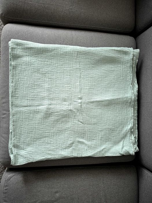 Слинг от муселин, цвят мента