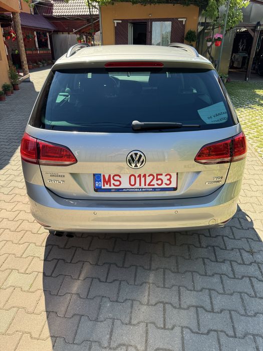 Volkswagen Golf VOLKSWAGEN GOLF 7, consum redus, 2015, 173000 KM, stare excepțională.