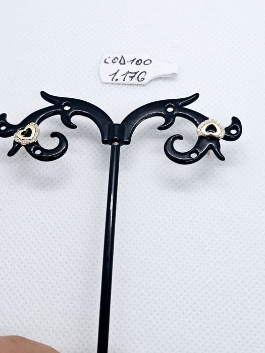 Vand cercei din aur 14 k 1.17 g cod 100