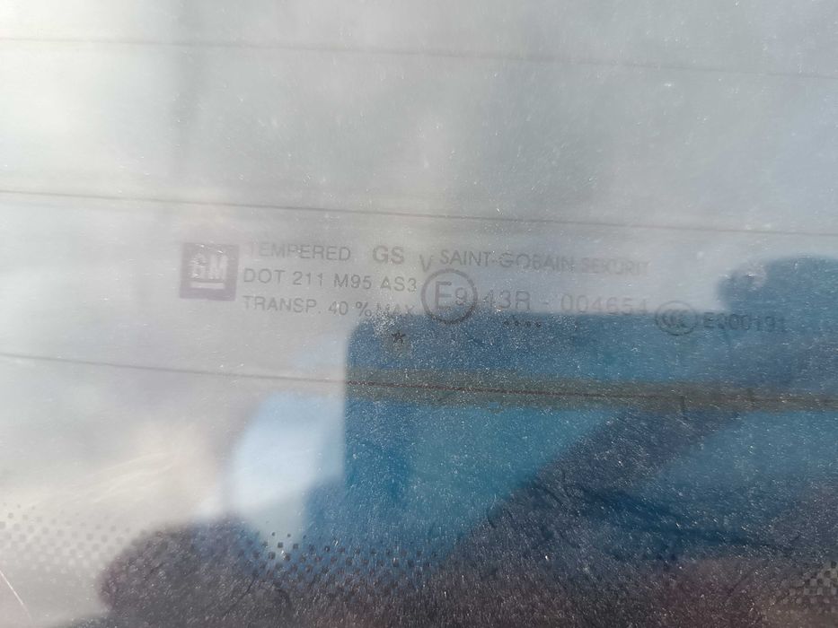 Задно стъкло  врата за Опел Корса Д - 3вр. /  Opel Corsa D