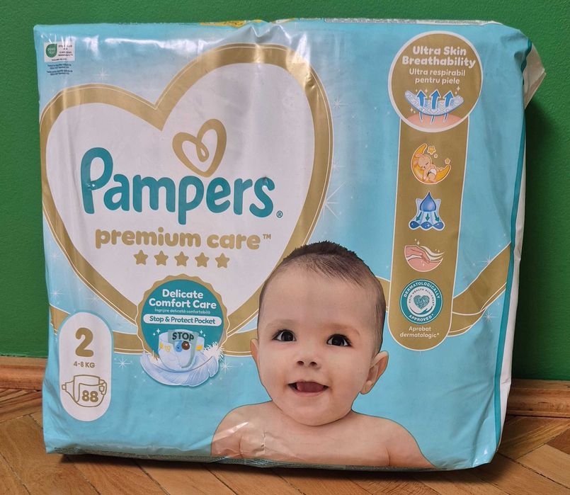 Scutece Pampers Premium Care 2, 360 buc