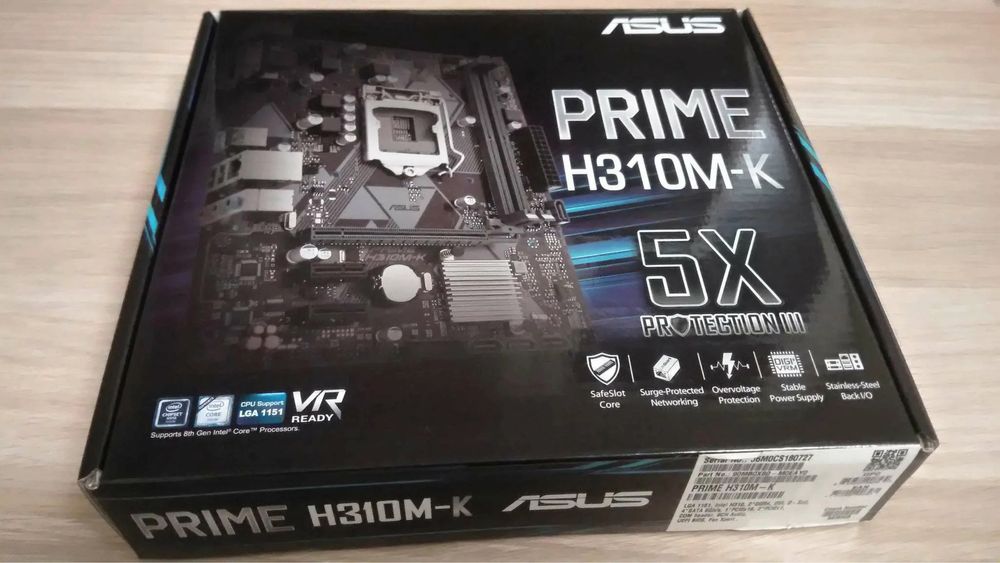 Материнская плата h310m-k asus