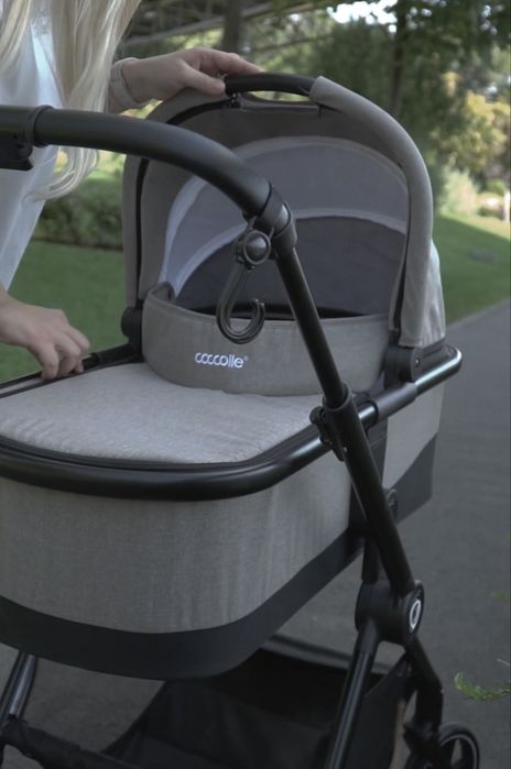 Carucior 3 in 1 cu scoica auto iSize