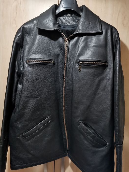 Кожена шуба от телешки бокс