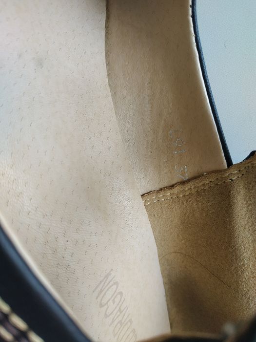 Pantofi dama piele maro închis Nr. 37, cu platforma, Gold Dragon