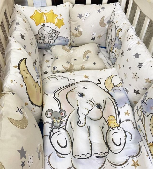 Бортики на кроватку