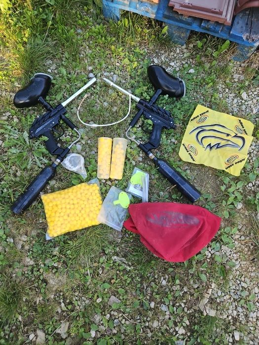 Set echipament paintball –