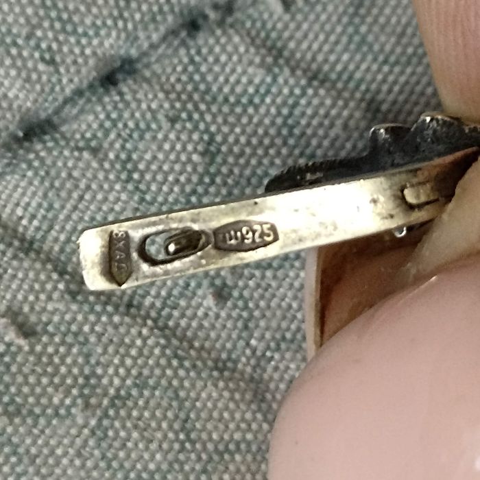 Серебро 925 пробы серьги и кольцо