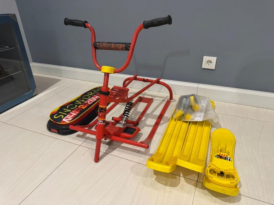 Снегокат новый в упаковке