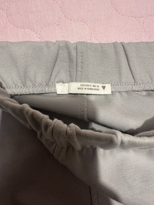 Zara долнище сиво