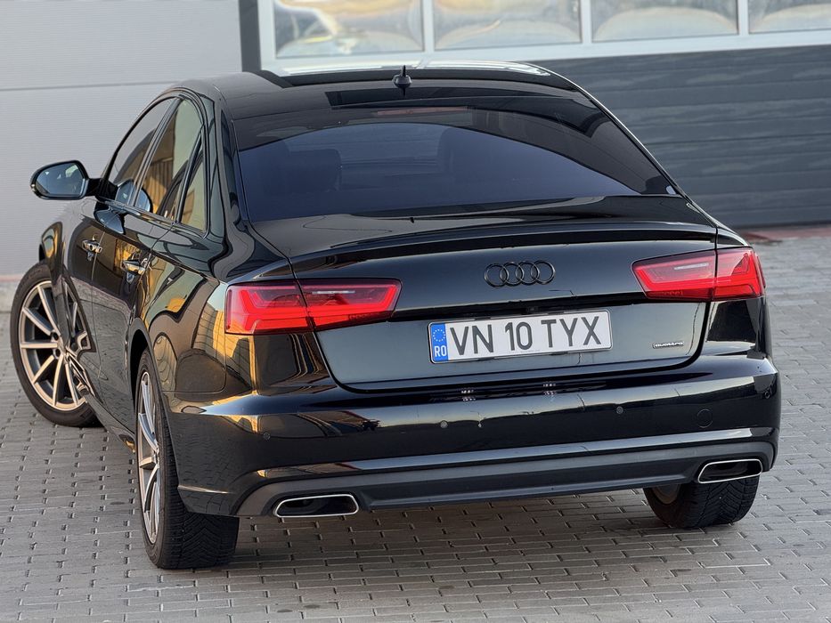 Audi A6 2017 3.0 TDI QUATTRO 2017 Matrix/S-line/Carvertical verde