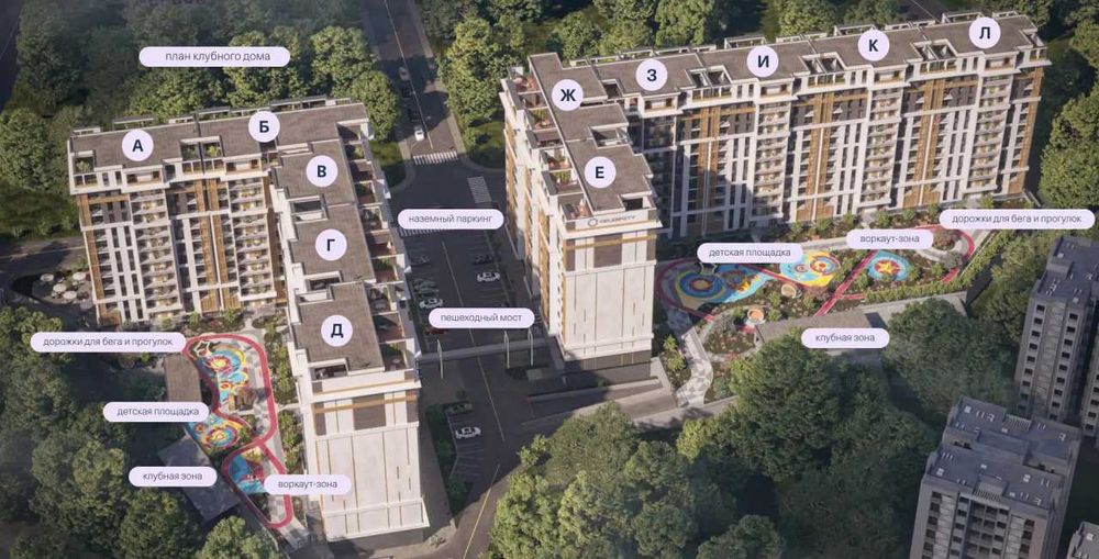 Продаётся 40 м² в ЖК Celebrity Residence | 7/12 этаж