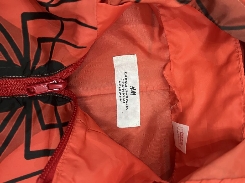 Яке спайдермен ветровка