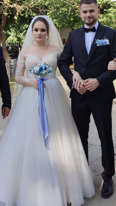 Rochie mireasa Nataly- culoare ivory