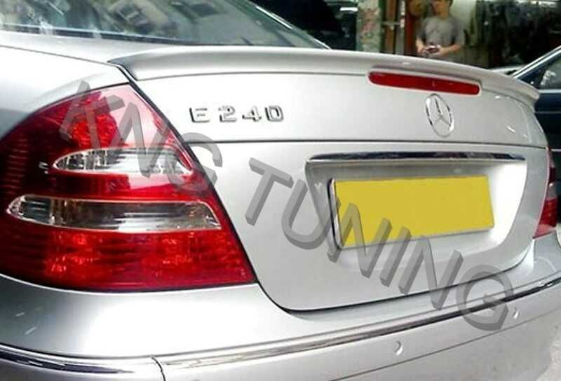 Амг лип спойлер за багажник мерцедес в211 е класа / mercedes w211 amg spoiler e class / добавка