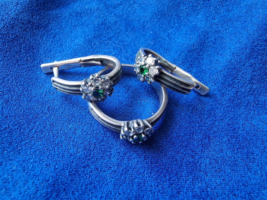 Серебряный комплект