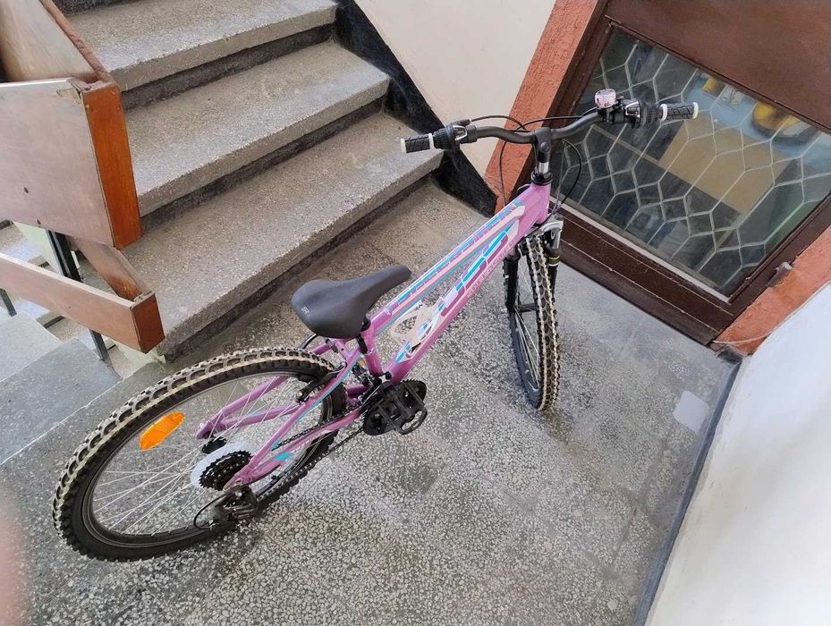 Детски велосипед CROSS Speedster 24" - алуминиев (лилав)