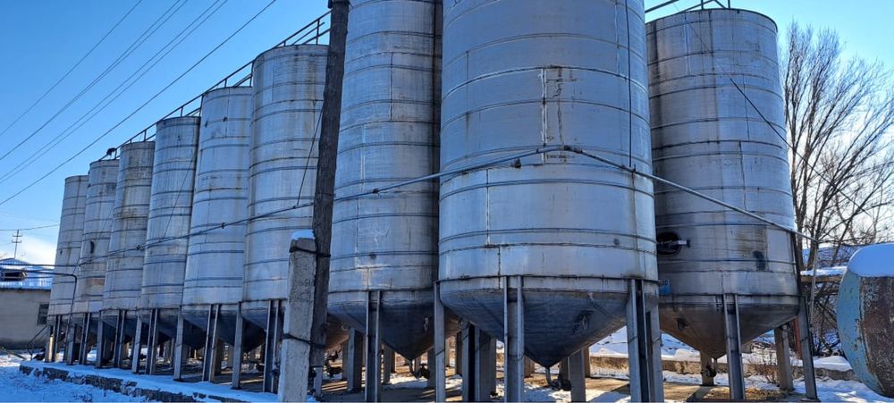 Бочки нержавеющие 40 кубов