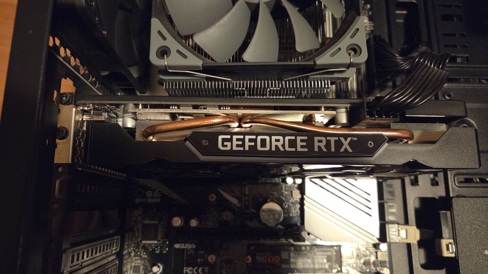 Placa video Palit RTX 2070 8GB 256biti , cutie, stare  excelenta