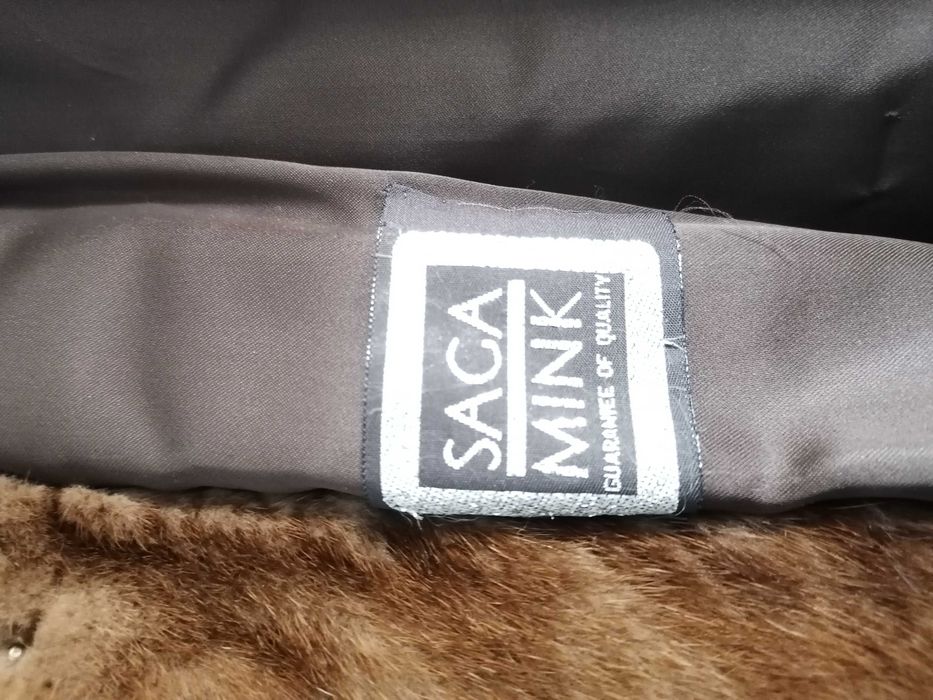 Haina blana nurca - SAGA MINK