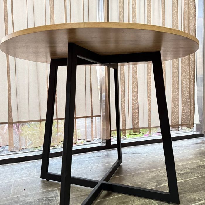 Обеденный стол LoftBrand Seol чёрный