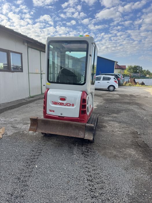 Vand miniexcavator takheuchi TB 216