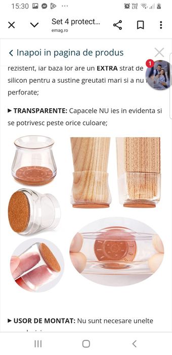 Protecții scaun de silicon si pasla