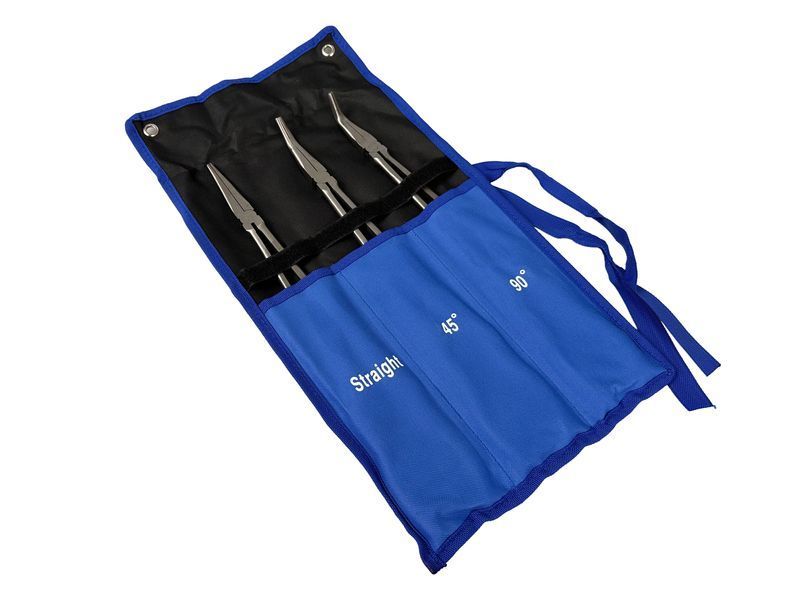 Комплект екстра дълги клещи 3 части 400 мм gebo tools