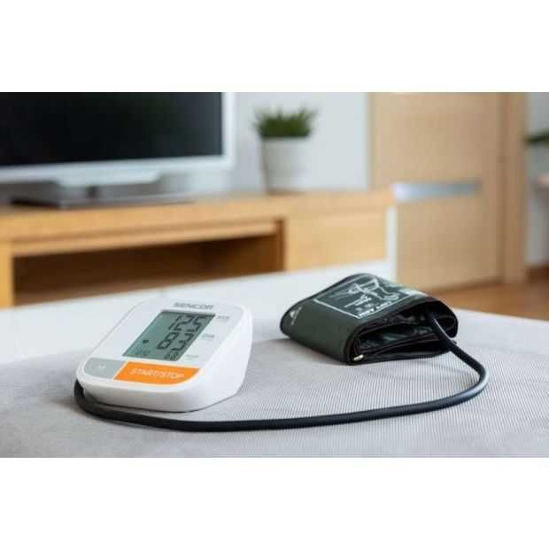 Апарат за измерване на кръвно налягане за поставяне на бицепс