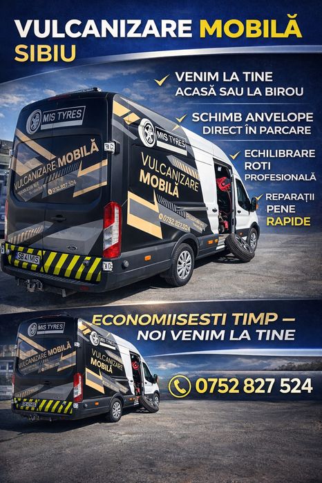 Vulcanizare Mobilă în Sibiu – Schimb Anvelope Direct la tine