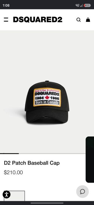Dsquared2  шапка