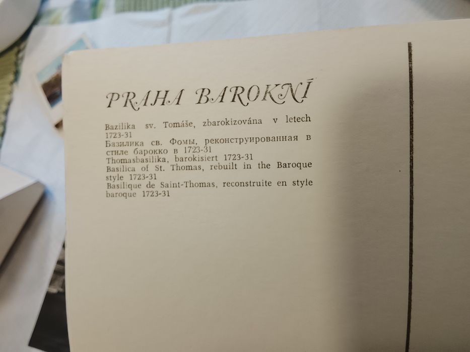 Пощенски картички и снимки от Чехия
