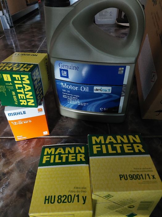 Pachet schimb ulei Opel astra j 1.7