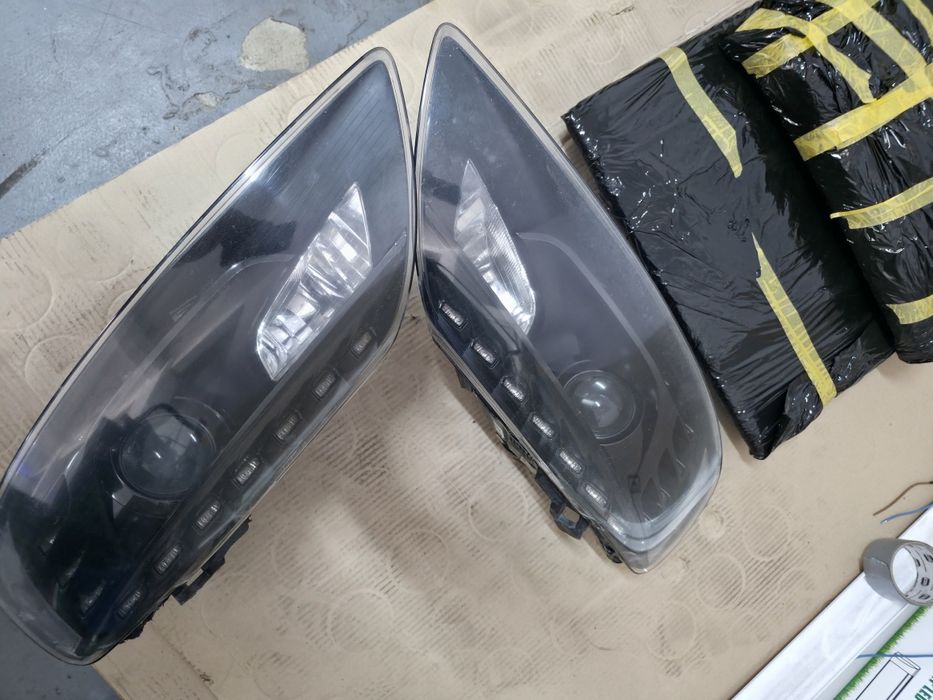 Far/ Faruri Audi Q7 4L facelift. Daylight LED.