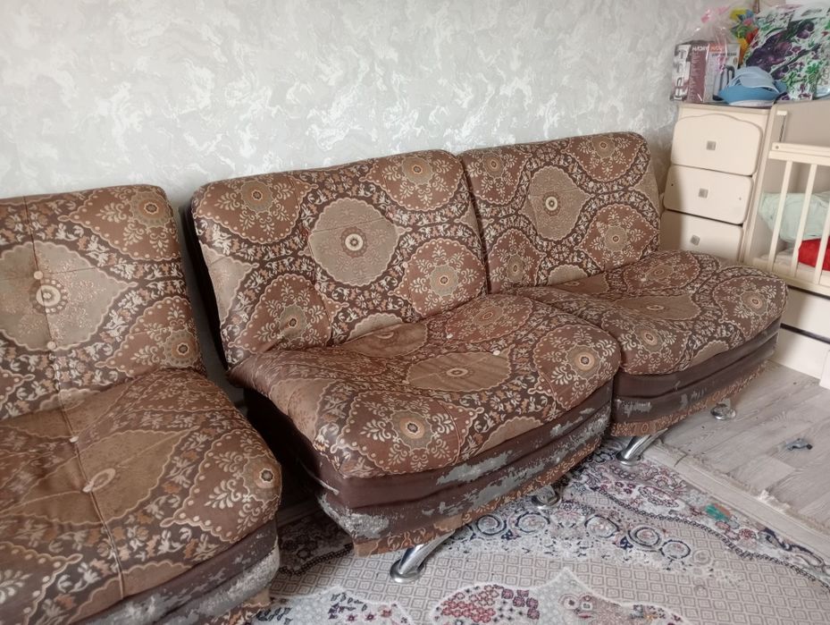 Диван креслосымен