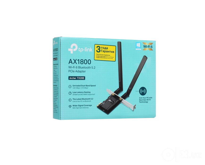 | Wi-Fi адаптер TP-Link Archer TX20E