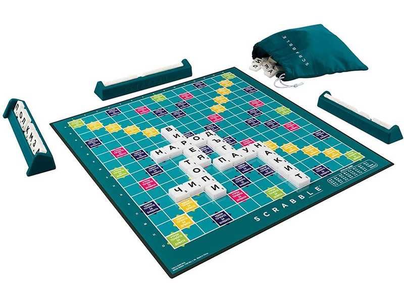НОВИ! Настолна игра Scrabble Скрабъл на български език