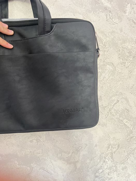 Кожаная сумка KIMAC 13-14 duym