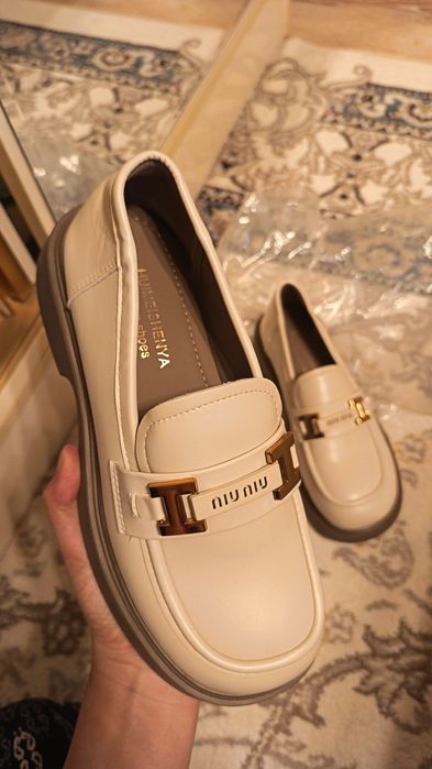 Стильные лоферы 37 размер, новые